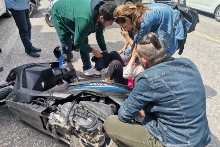 Balıkesir Bandırma'da trafik kazası: 1 yaralı