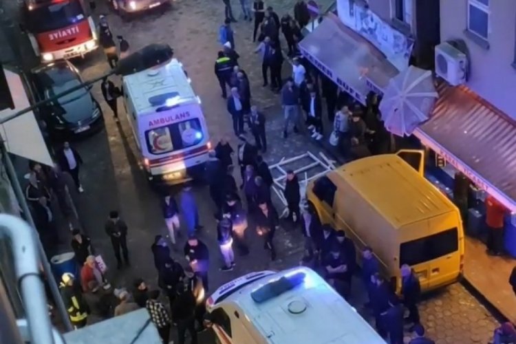Rize'de evde t&uuml;p patladı