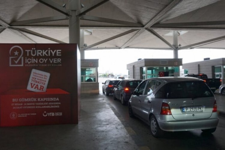 Edirne sınırında sandığa yoğun katılım sağlandı
