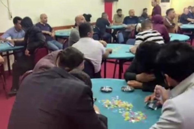 İzmir'de yasa dışı kumar operasyonunda 118 kişi su&ccedil;&uuml;st&uuml; yakalandı