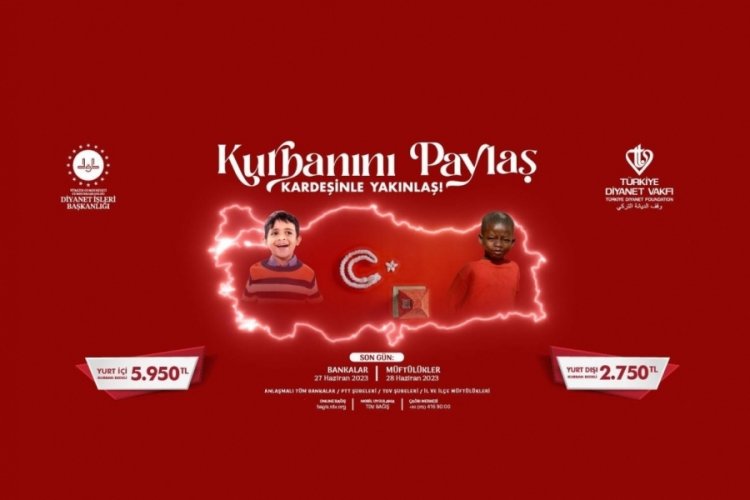 2023 yılı vekaletle kurban kesim bedelleri a&ccedil;ıklandı