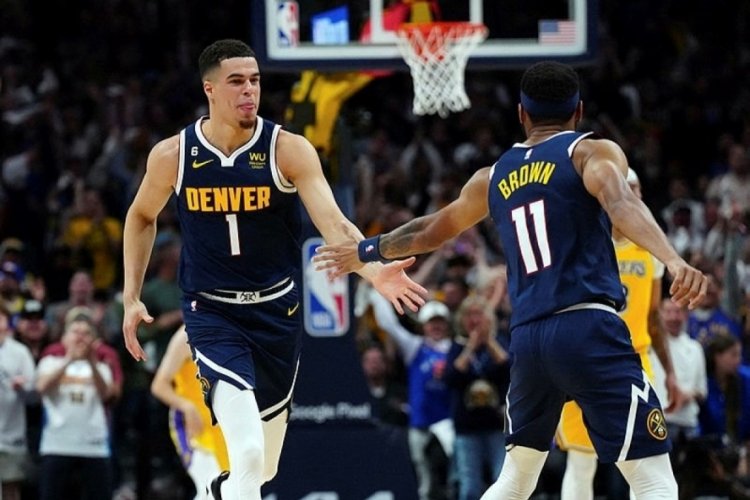 Nuggets, tarihinde ilk kez NBA finaline &ccedil;ıktı