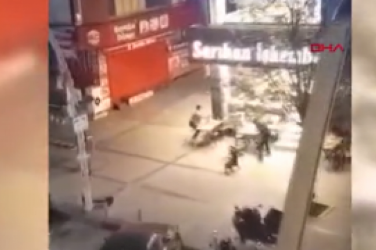 İstanbul'da pitbull ile gelip işyerine saldırdılar!