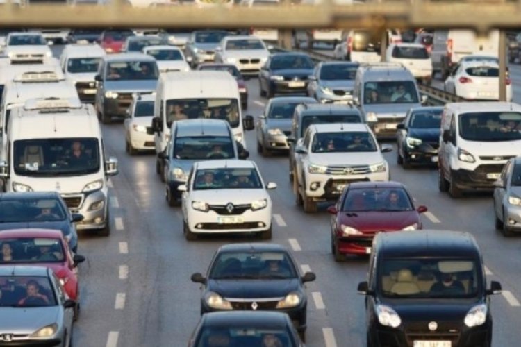Bursa'da trafiğe kayıtlı ara&ccedil; sayısı&nbsp;a&ccedil;ıklandı