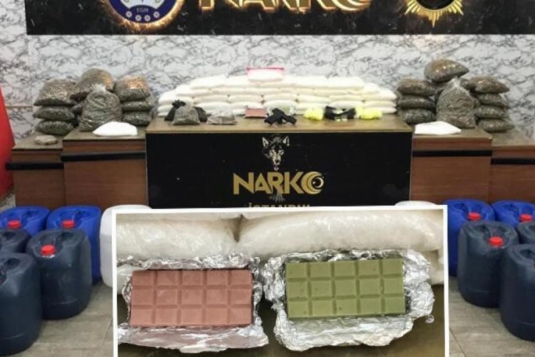 İstanbul'da uyuşturucu operasyonu: 605 kilo uyuşturucu ele ge&ccedil;irildi