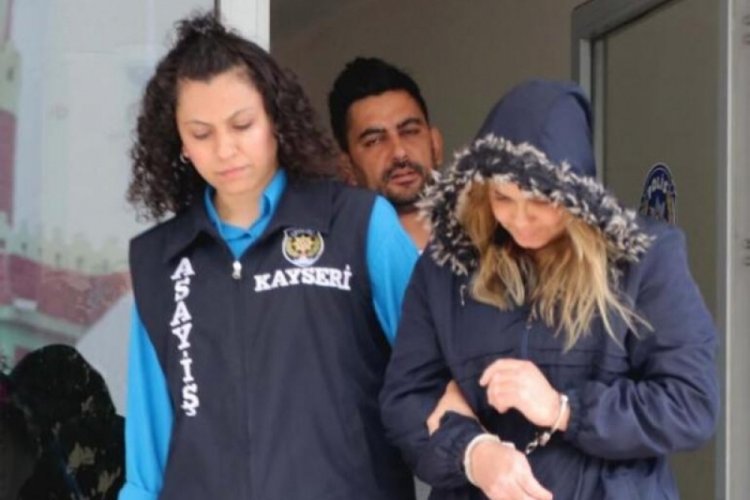 15 yıl hapisle aranan kadın h&uuml;k&uuml;ml&uuml;, bazanın altında yakalandı