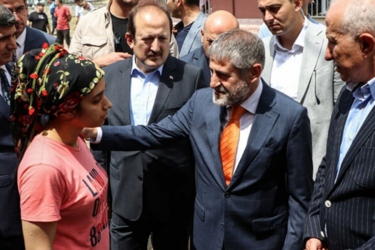 Bakan Nebati: Selden etkilenenlere 10'ar bin lira yardım yapılacak