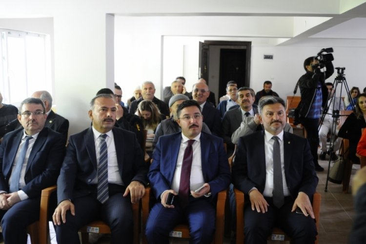 Mudanya'da zeytin &uuml;reticilerine doğru &uuml;retim teknikleri eğitimi verildi