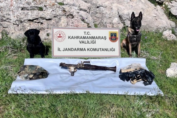 Adıyaman'da ter&ouml;ristlere ait RPG 7 roketatar ele ge&ccedil;irildi