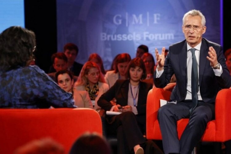 Stoltenberg: Ukrayna'nın &uuml;yeliği NATO'nun g&uuml;ndeminde değil