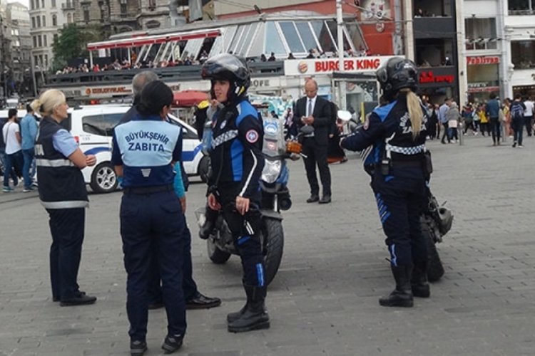 İstanbul Taksim'de dilenci operasyonu yapıldı
