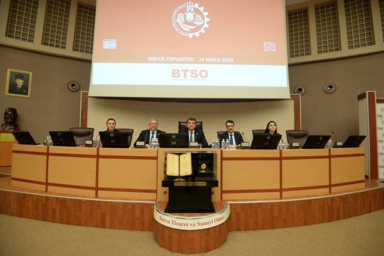 BTSO Mayıs ayı meclis toplantısı ger&ccedil;ekleştirildi