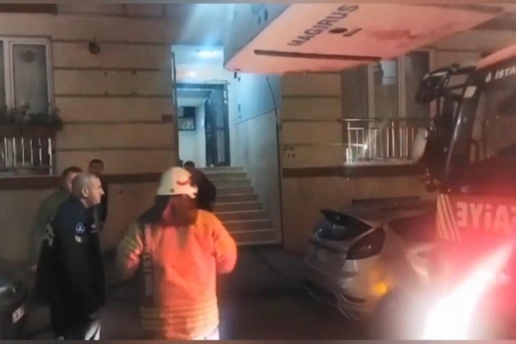 İstanbul'da &ouml;nce y&ouml;neticiyi tornovidayla yaraladı sonra daireyi ateşe verdi