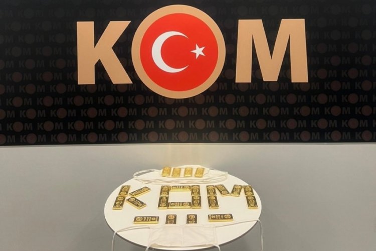 İstanbul Havalimanı'nda k&uuml;l&ccedil;e altın operasyonu! 24 kilo ele ge&ccedil;irildi