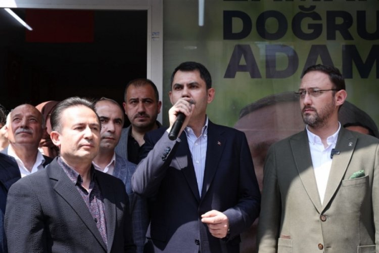 Bakan Kurum: Cumhurbaşkanımızı yeniden başkan yapacağız