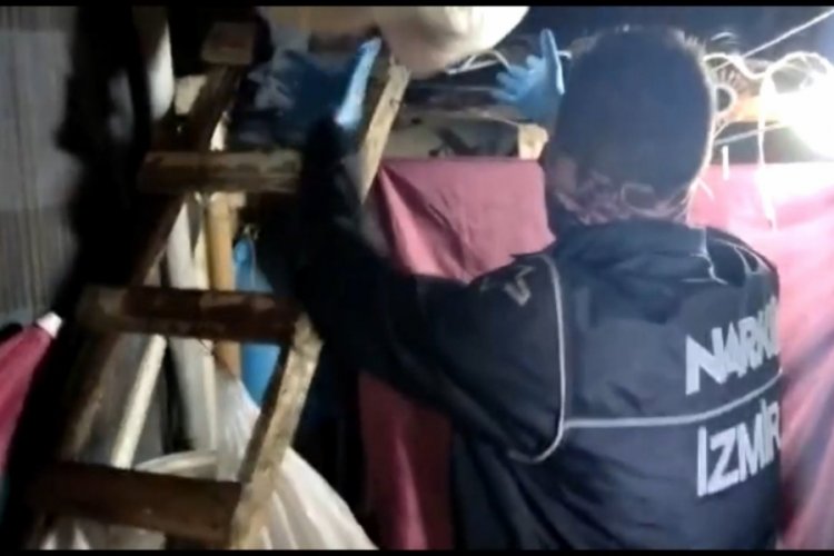 İzmir'de uyuşturucu operasyonu