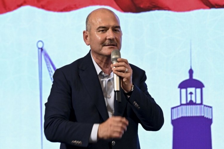 İ&ccedil;işleri Bakanı Soylu, &Uuml;sk&uuml;dar'da konuştu