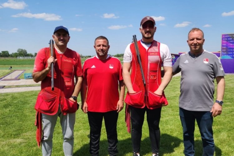 Atıcılıkta ISSF Plak Atışları D&uuml;nya Kupası devam ediyor