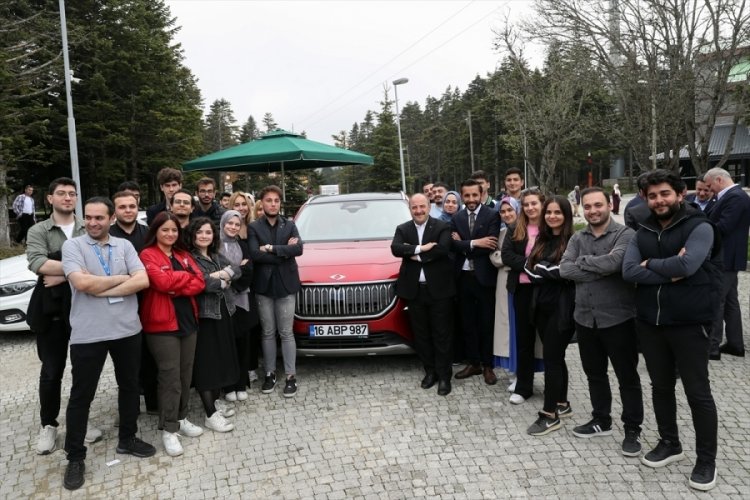 Bursa'da Togg Uludağ'ın zirvesine &ccedil;ıktı