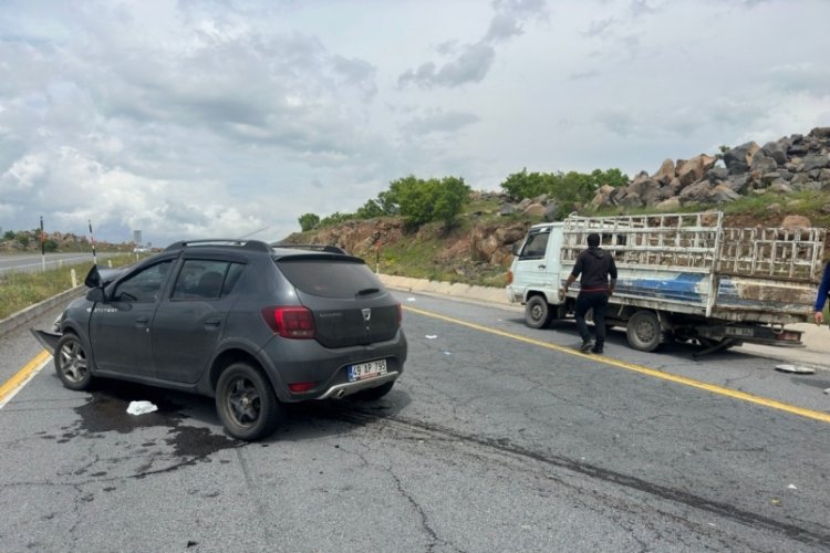 Elazığ'da trafik kazası: 1 &ouml;l&uuml;