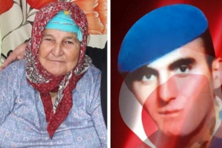 Manisa'da şehit annesi oğlunun yanına defnedildi