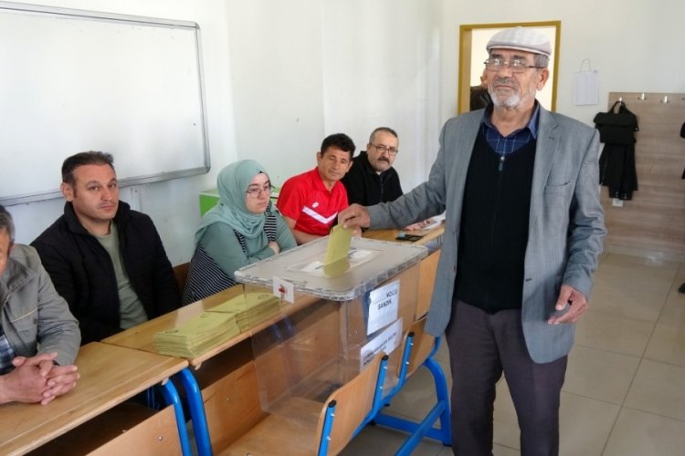 Yozgat'ta da oy verme işlemleri başladı