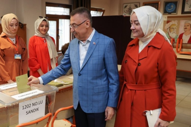 Cumhurbaşkanı Yardımcısı Fuat Oktay oyunu kullandı