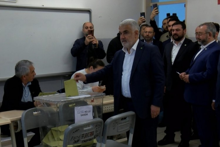 H&Uuml;DA PAR Genel Başkanı oyunu kullandı