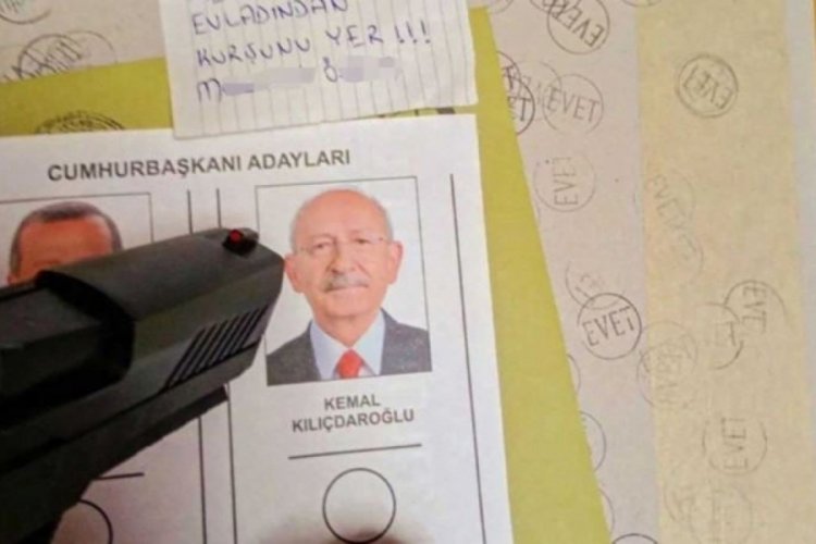 Rize'de oy kabinine silahla girdi, Kılı&ccedil;daroğlu'nu tehdit etti