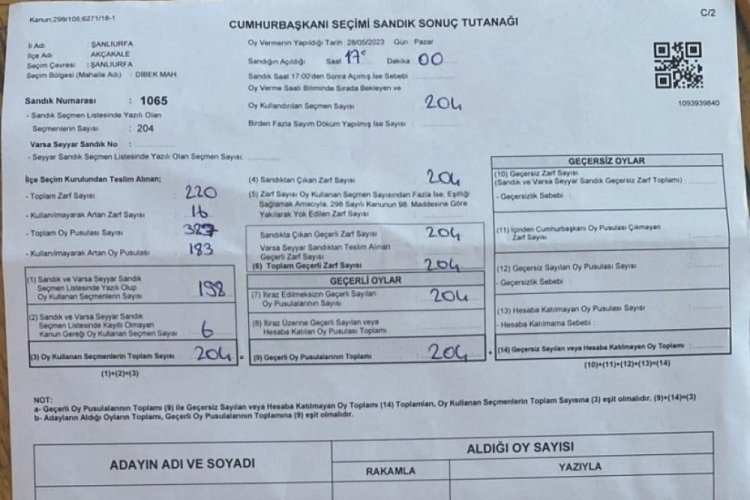 Cumhurbaşkanlığı se&ccedil;iminde sandıklar kapanmadan tutanak iddiası