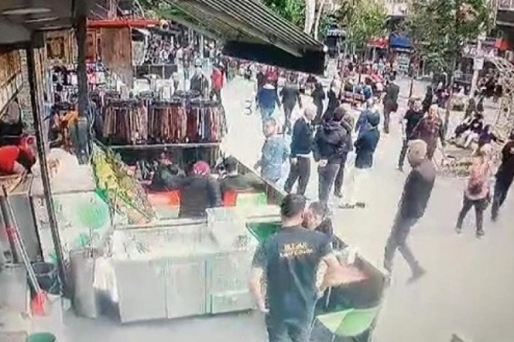 Husumetlisini yanına &ccedil;ağırıp ateş a&ccedil;tı!