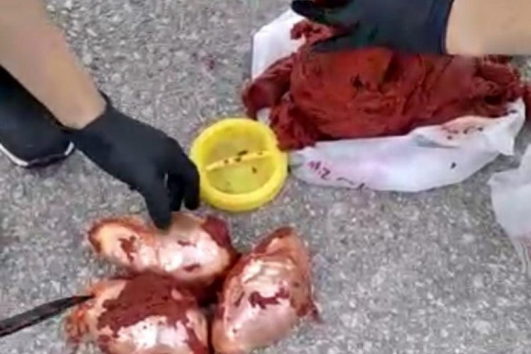 Sal&ccedil;a bidonuna gizlediği uyuşturucuyla yakalandı