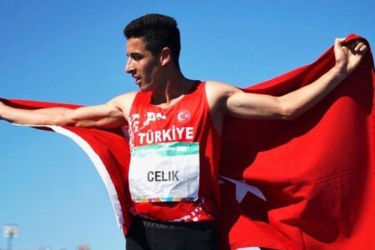 Milli atlet Mehmet &Ccedil;elik, 45 yıllık T&uuml;rkiye rekorunu kırdı
