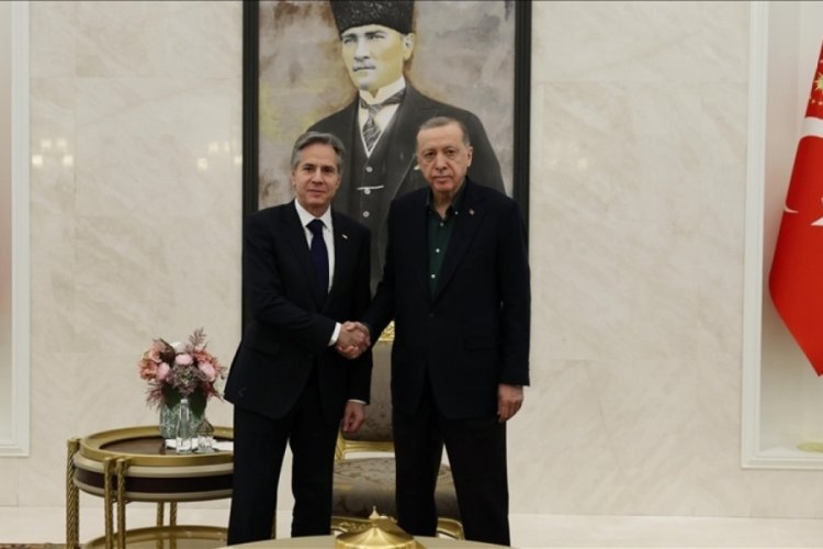 ABD Dışişleri Bakanı Blinken'dan Erdoğan'a tebrik