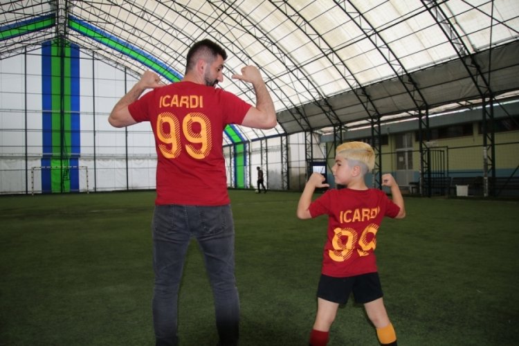 Rize'nin minik Icardi'si 'İlcardi'