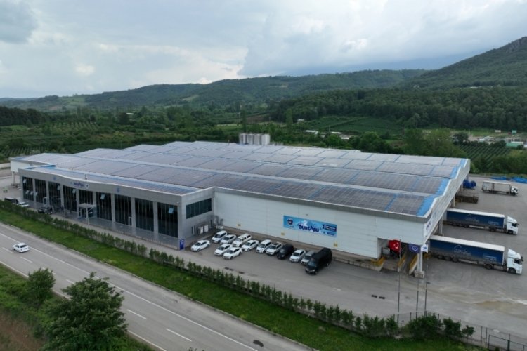 Bursa'da su fabrikasında elektrik &uuml;retiliyor