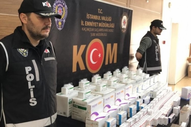 İstanbul'da 10 milyon TL lik kanser ilacı ele ge&ccedil;irildi: 2 kişi yakalandı