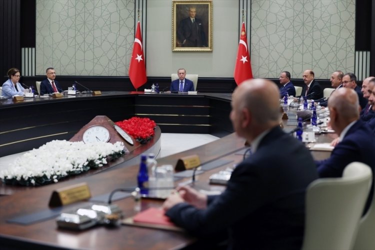 Cumhurbaşkanlığı Kabinesi Erdoğan başkanlığında toplandı