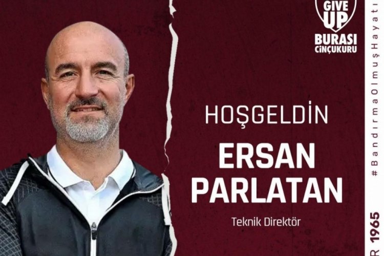 Bandırmaspor'da yeni teknik direkt&ouml;r Ersan Parlatan oldu
