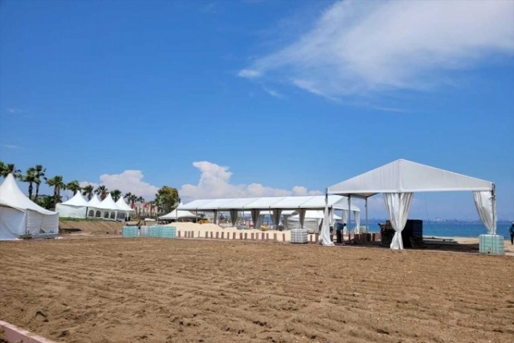 Antalya, Avrupa Plaj Hentbolu Finalleri'ne hazırlanıyor