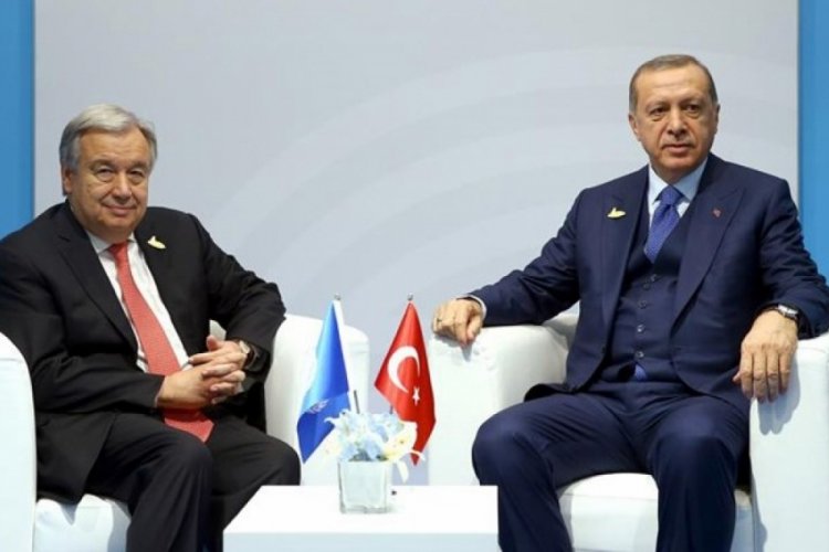 Guterres, Cumhurbaşkanı Erdoğan'ı tebrik etti
