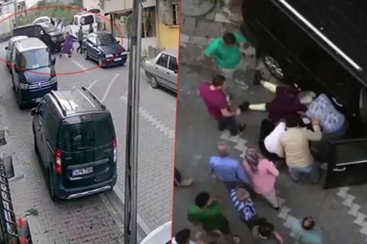 İstanbul'da feci olay! Sokağa hızlı şekilde girip 3 kişiyi ezdi