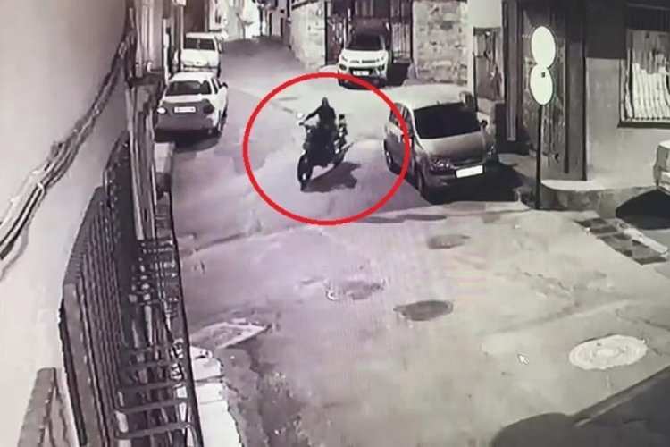 Bursa'da &ccedil;alınan motosikletini sokak sokak arıyor
