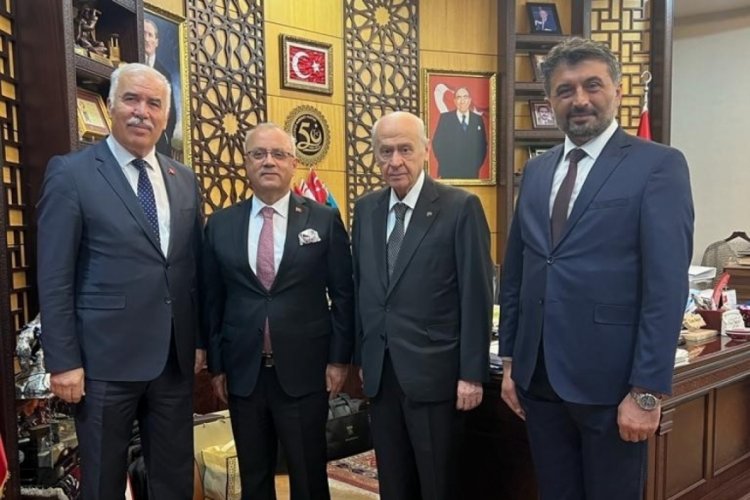 Başkan Kayda, Devlet Bah&ccedil;eli'yi ziyaret etti