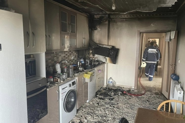&Ccedil;ankırı'da korkutan ev yangını