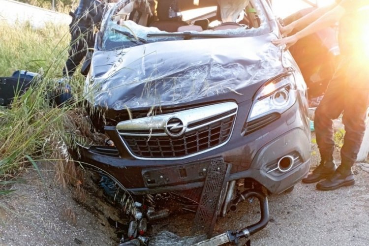 Edrine Uzunk&ouml;pr&uuml;'de trafik kazası: 2 yaralı