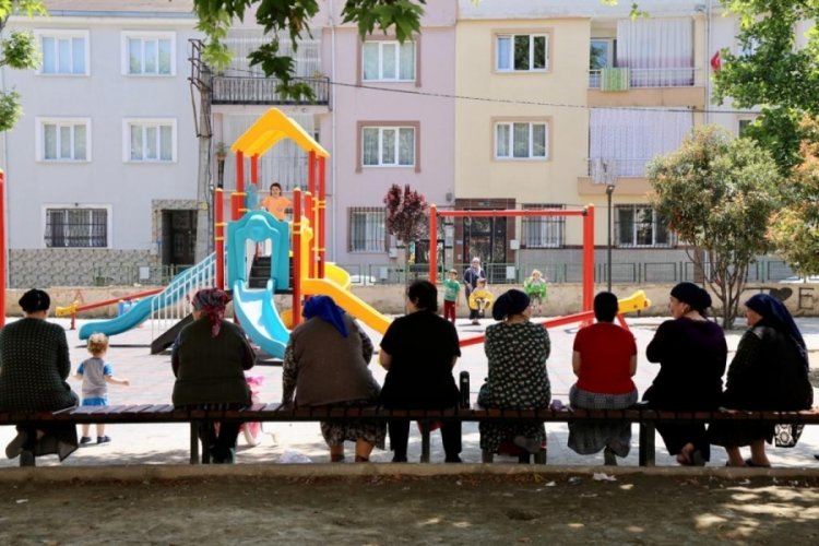 Bursa'da G&uuml;rsu S&ouml;ğ&uuml;tl&uuml; Park'ta keyifler yerinde