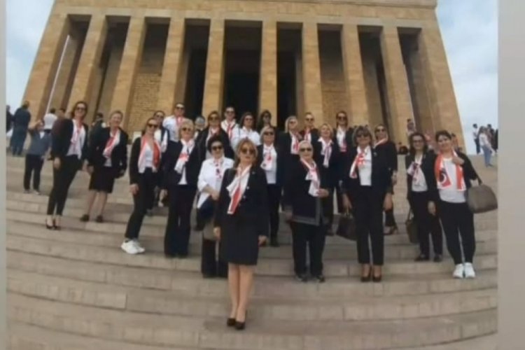 T&uuml;rk Kadınlar Birliği Bursa Şubesi Ankara'ya gitti