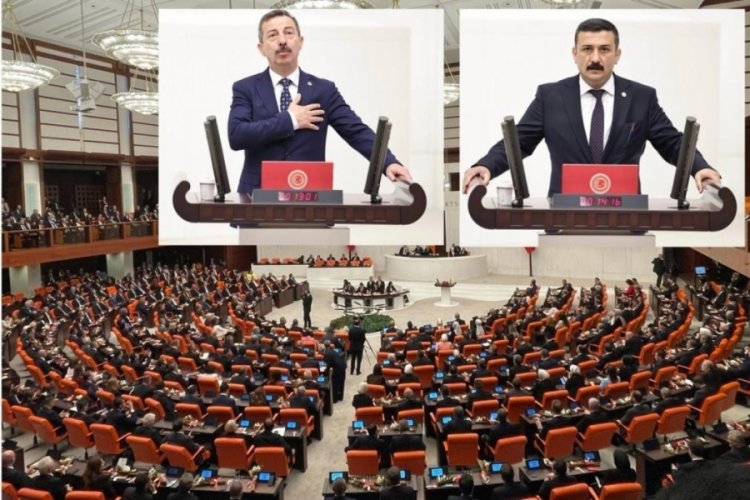 Hasan Toktaş ve Sel&ccedil;uk T&uuml;rkoğlu, TBMM'de yemin ederek g&ouml;revlerine başladı