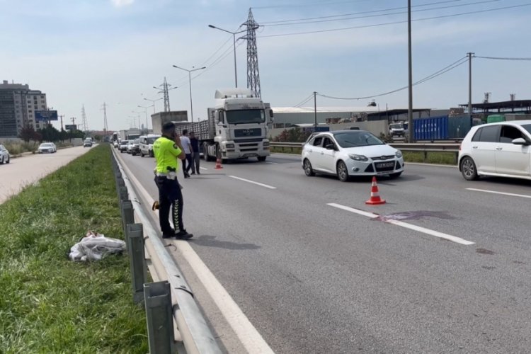Bursa'da otomobilin &ccedil;arptığı yaya hayatını kaybetti